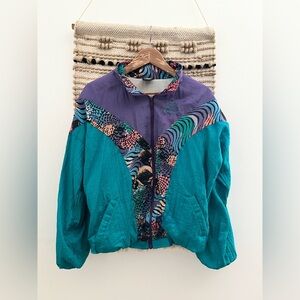 Vintage Umbro Multicolor Women's Windbreaker Set